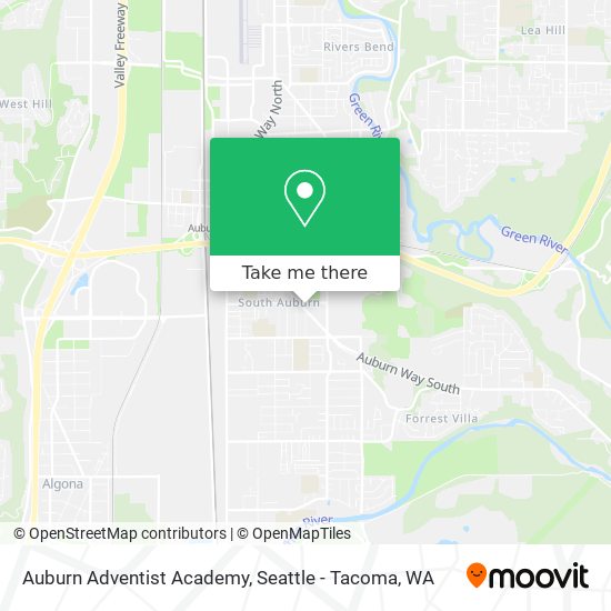 Auburn Adventist Academy map