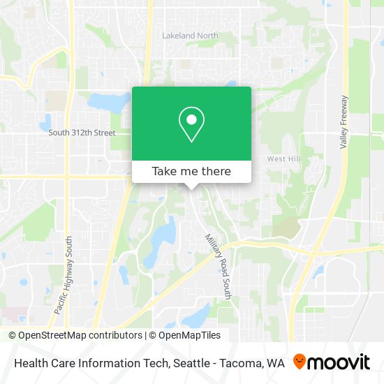 Health Care Information Tech map