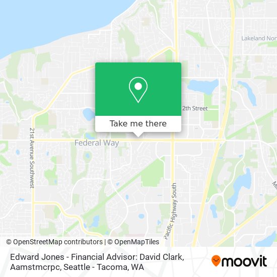 Edward Jones - Financial Advisor: David Clark, Aamstmcrpc map