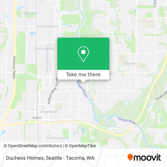 Duchess Homes map