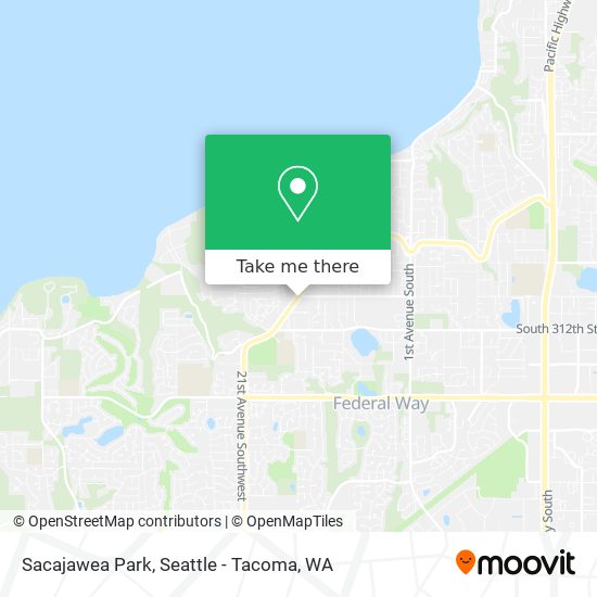 Sacajawea Park map