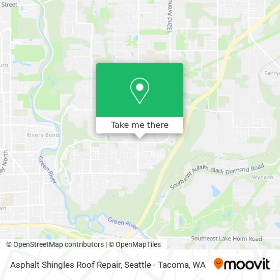 Mapa de Asphalt Shingles Roof Repair