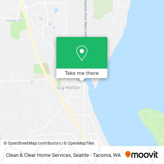 Clean & Clear Home Services map