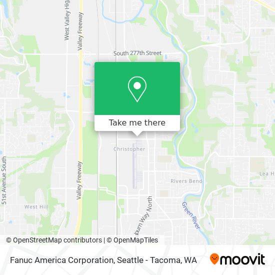 Fanuc America Corporation map