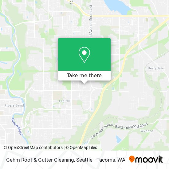 Gehm Roof & Gutter Cleaning map