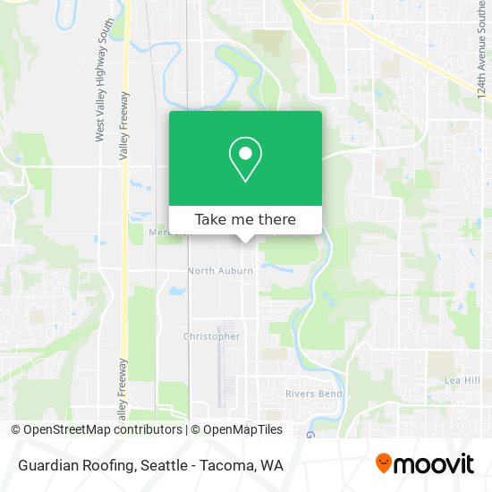 Guardian Roofing map