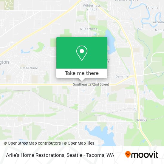 Arlie's Home Restorations map