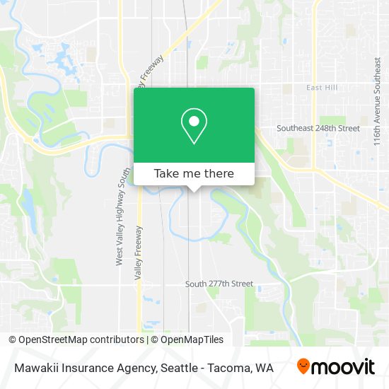 Mawakii Insurance Agency map