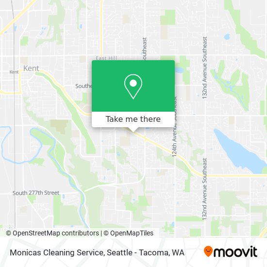 Mapa de Monicas Cleaning Service