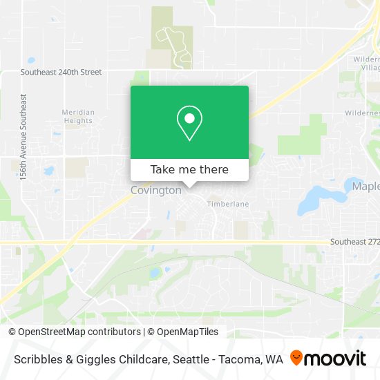 Scribbles & Giggles Childcare map