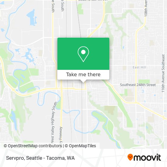 Mapa de Servpro