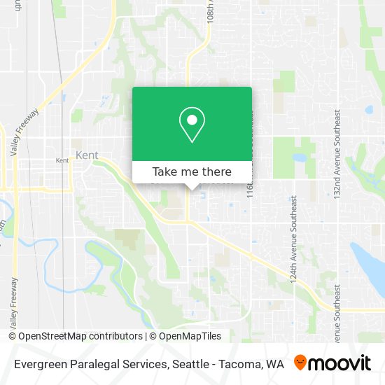 Evergreen Paralegal Services map