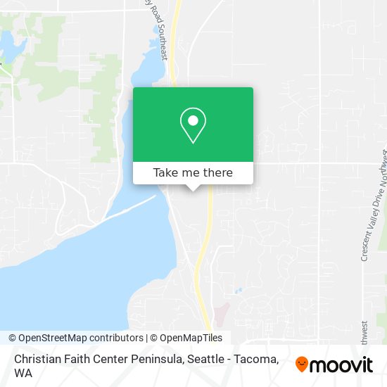 Mapa de Christian Faith Center Peninsula