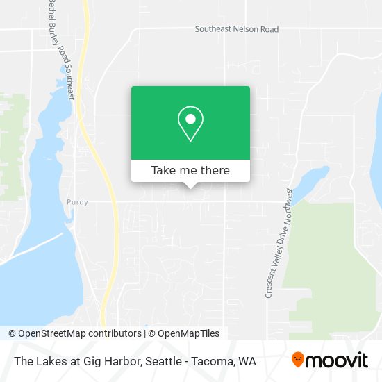 Mapa de The Lakes at Gig Harbor