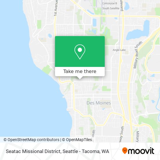 Seatac Missional District map