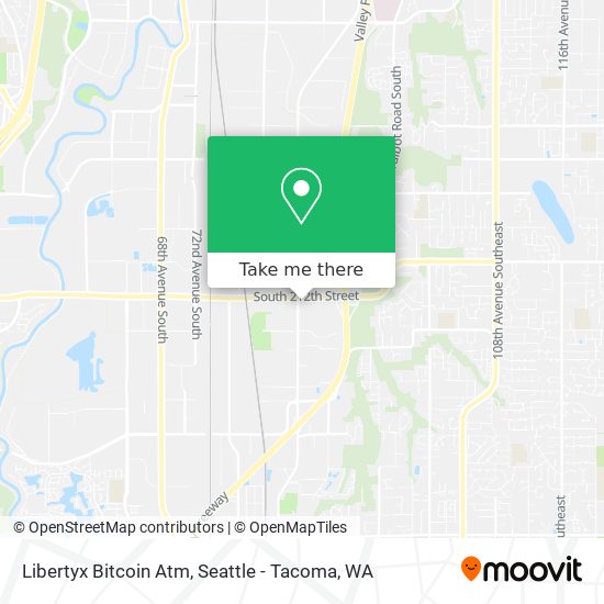 Mapa de Libertyx Bitcoin Atm