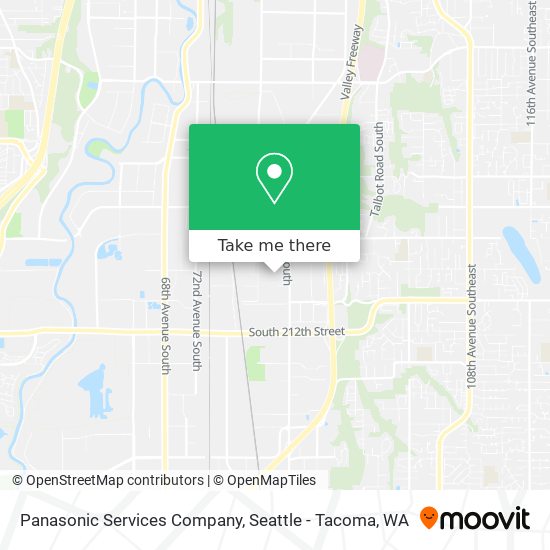 Panasonic Services Company map