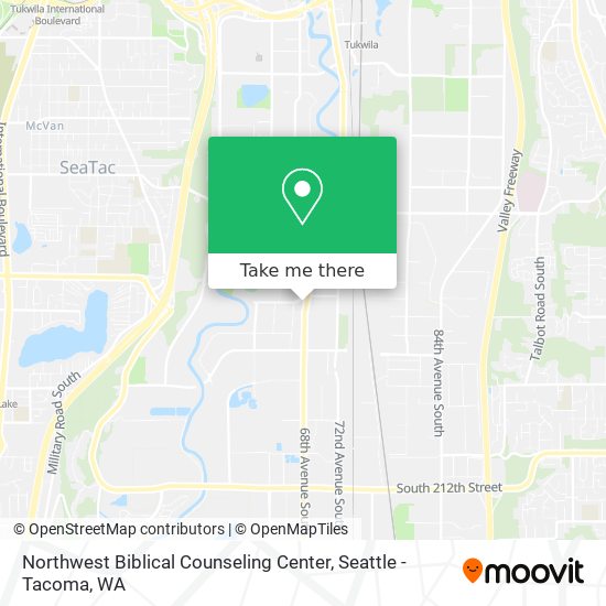 Mapa de Northwest Biblical Counseling Center