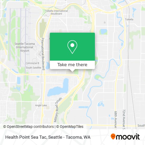 Health Point Sea Tac map