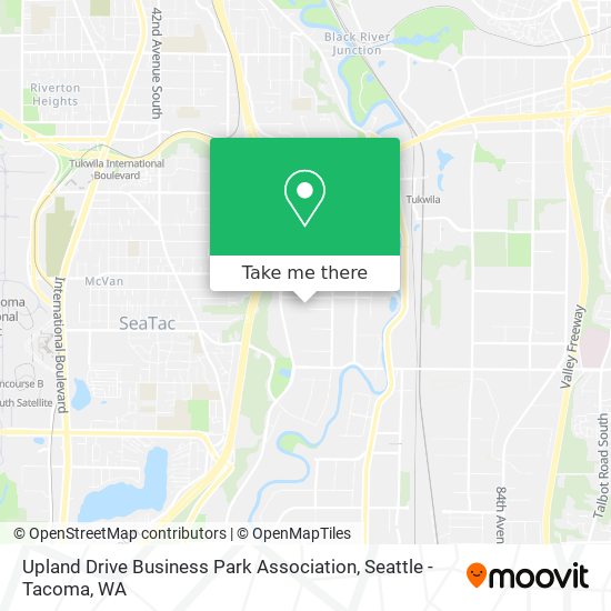 Upland Drive Business Park Association map