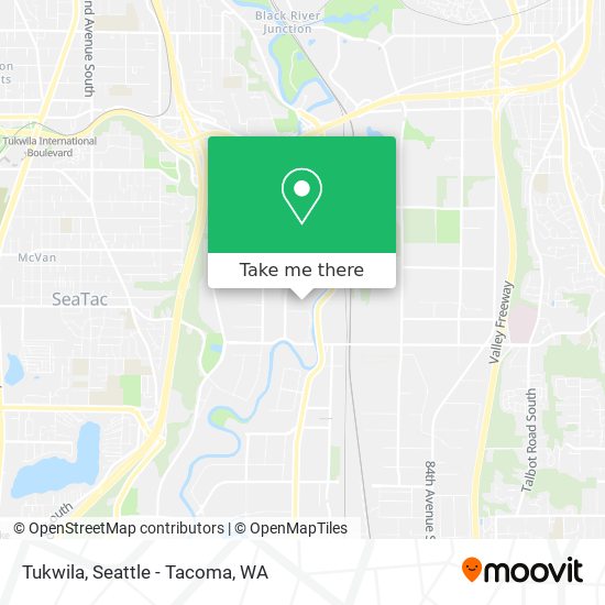 Mapa de Tukwila