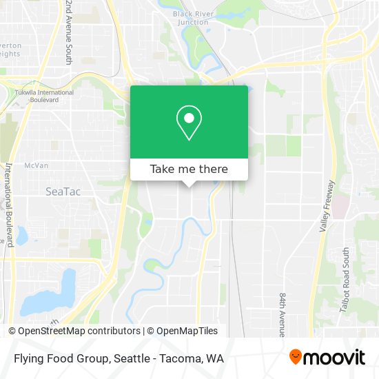 Mapa de Flying Food Group