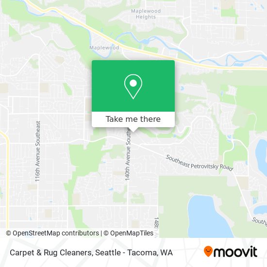 Carpet & Rug Cleaners map