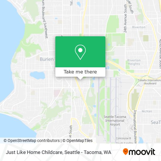 Just Like Home Childcare map