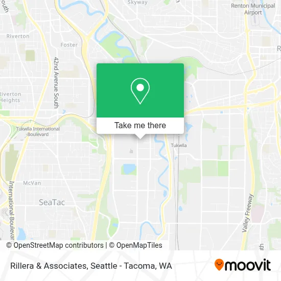 Rillera & Associates map