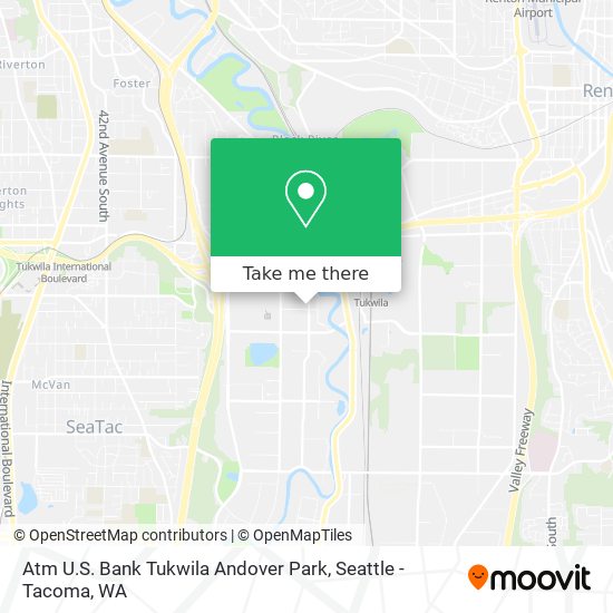 Mapa de Atm U.S. Bank Tukwila Andover Park