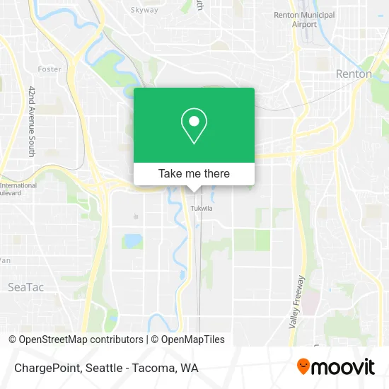 Mapa de ChargePoint