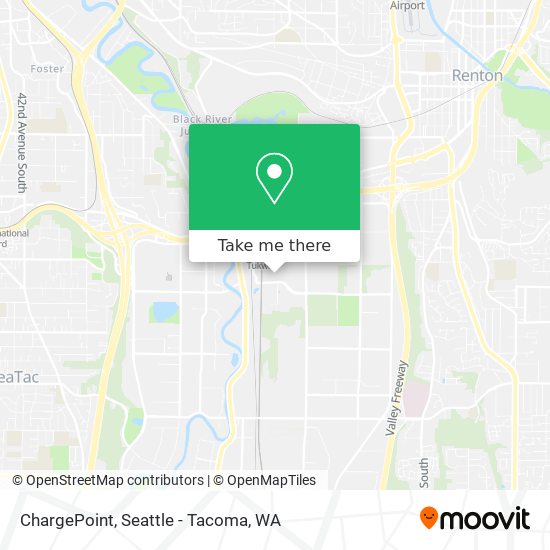 Mapa de ChargePoint