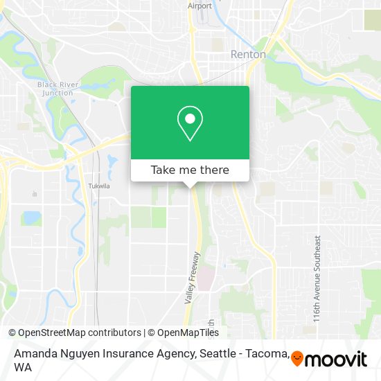 Mapa de Amanda Nguyen Insurance Agency