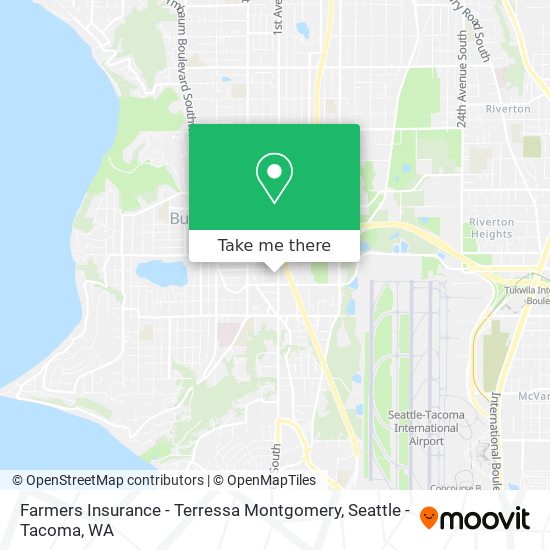 Mapa de Farmers Insurance - Terressa Montgomery