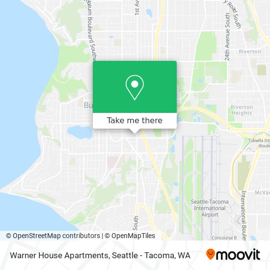 Mapa de Warner House Apartments