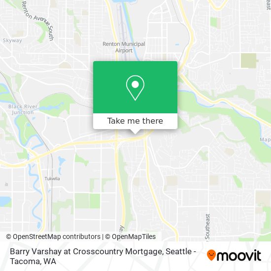 Barry Varshay at Crosscountry Mortgage map