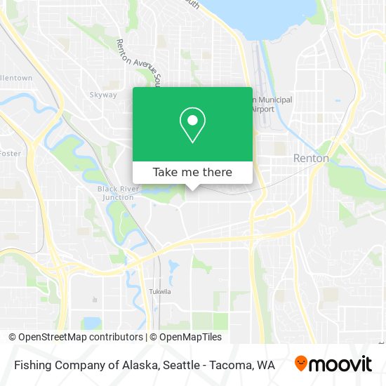 Fishing Company of Alaska map