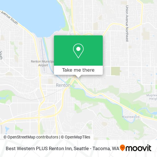 Mapa de Best Western PLUS Renton Inn