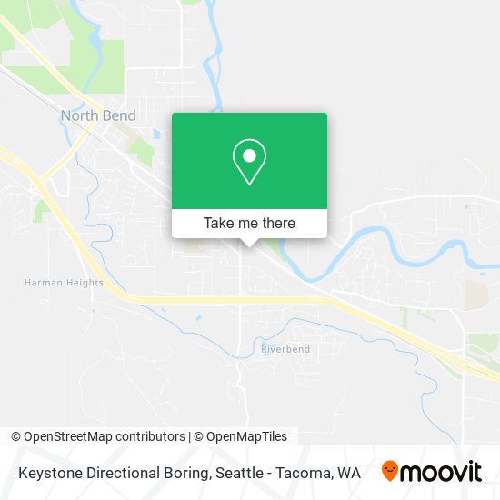 Keystone Directional Boring map