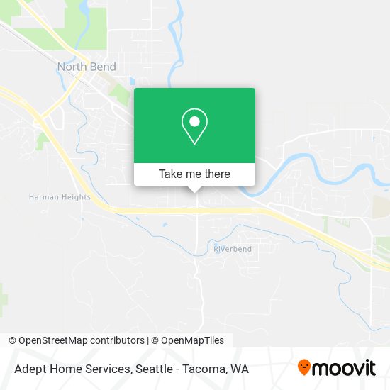 Adept Home Services map