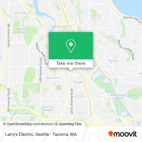 Larry's Electric map