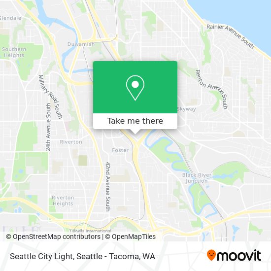 Seattle City Light map