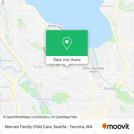 Merries Family Child Care map