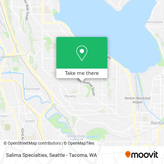 Mapa de Salima Specialties