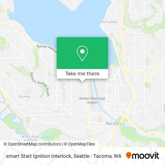 Mapa de smart Start Ignition Interlock