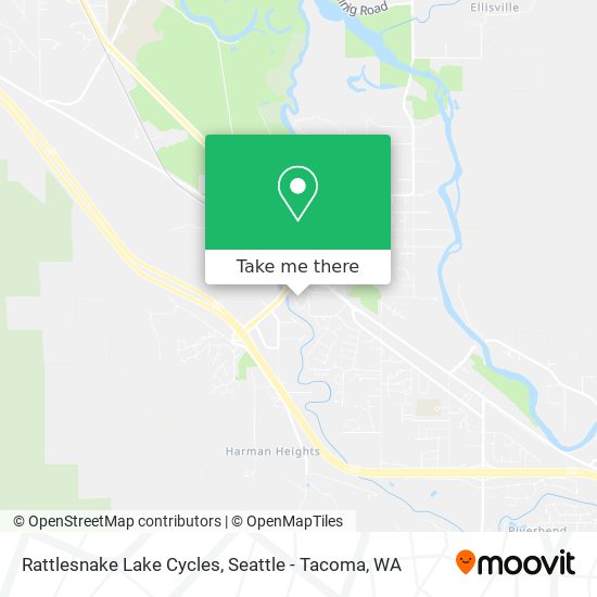 Rattlesnake Lake Cycles map