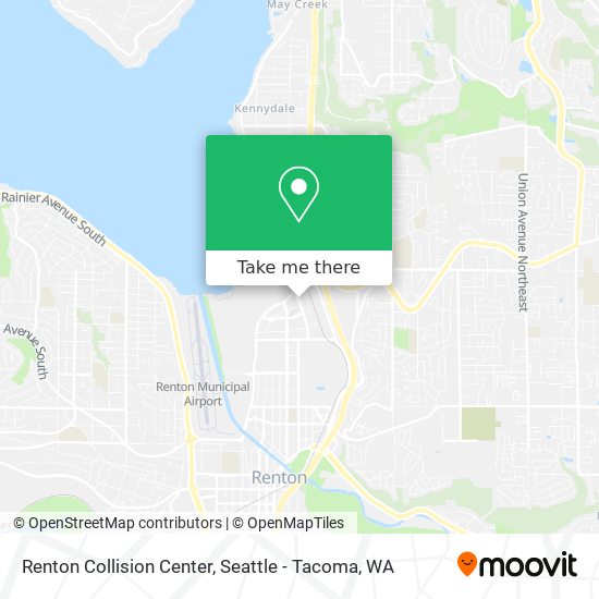 Mapa de Renton Collision Center