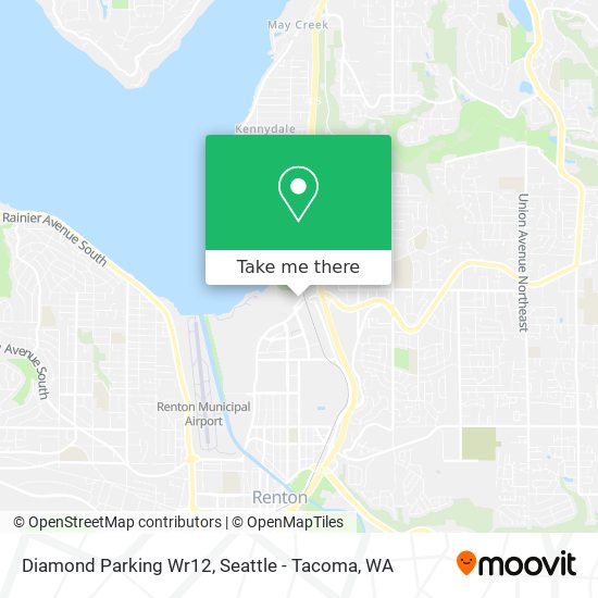 Diamond Parking Wr12 map