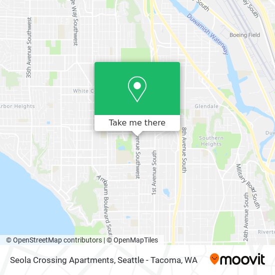 Seola Crossing Apartments map