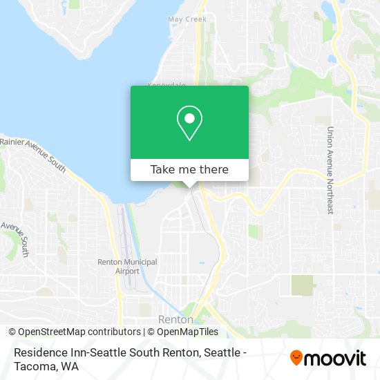 Mapa de Residence Inn-Seattle South Renton